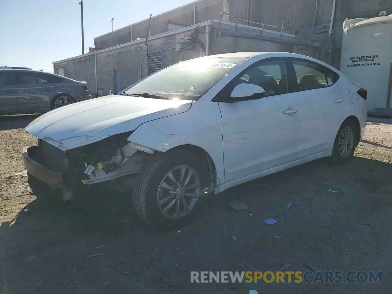 1 Photograph of a damaged car 5NPD94LA9LH602034 HYUNDAI ELANTRA 2020