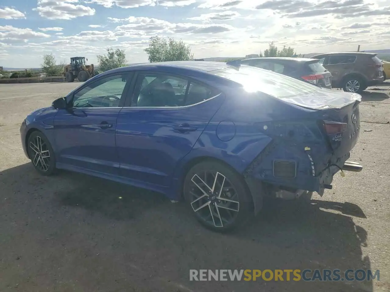 2 Photograph of a damaged car KMHD04LB1LU086448 HYUNDAI ELANTRA 2020