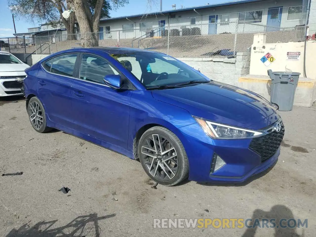4 Photograph of a damaged car KMHD04LB1LU086448 HYUNDAI ELANTRA 2020
