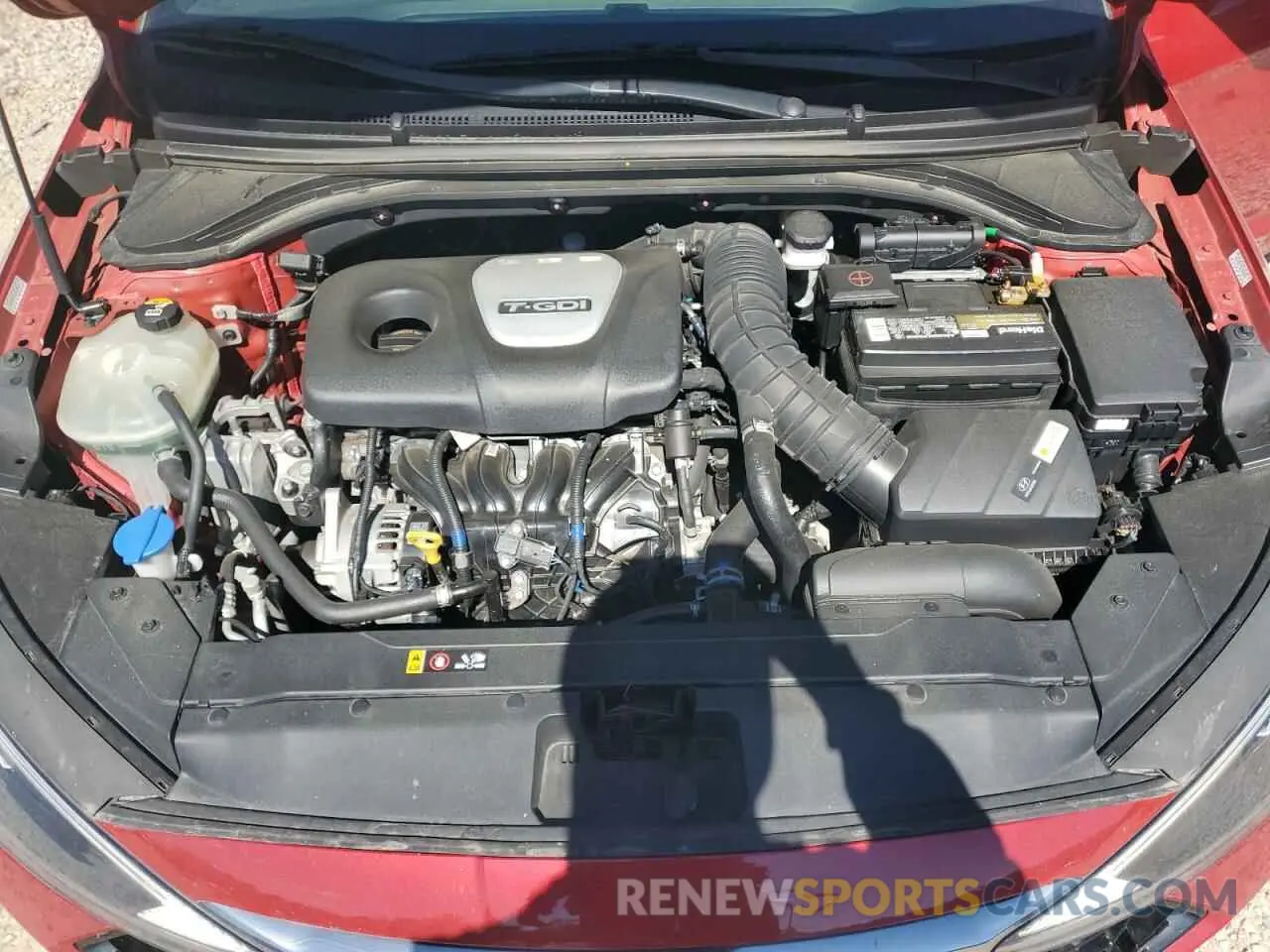 11 Photograph of a damaged car KMHD04LB5LU084640 HYUNDAI ELANTRA 2020