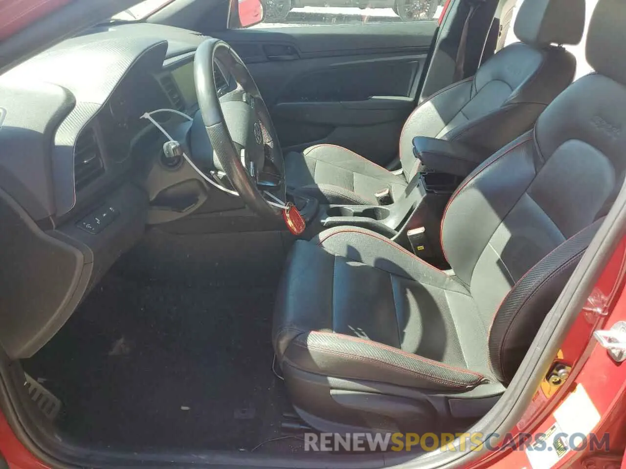 7 Photograph of a damaged car KMHD04LB5LU084640 HYUNDAI ELANTRA 2020