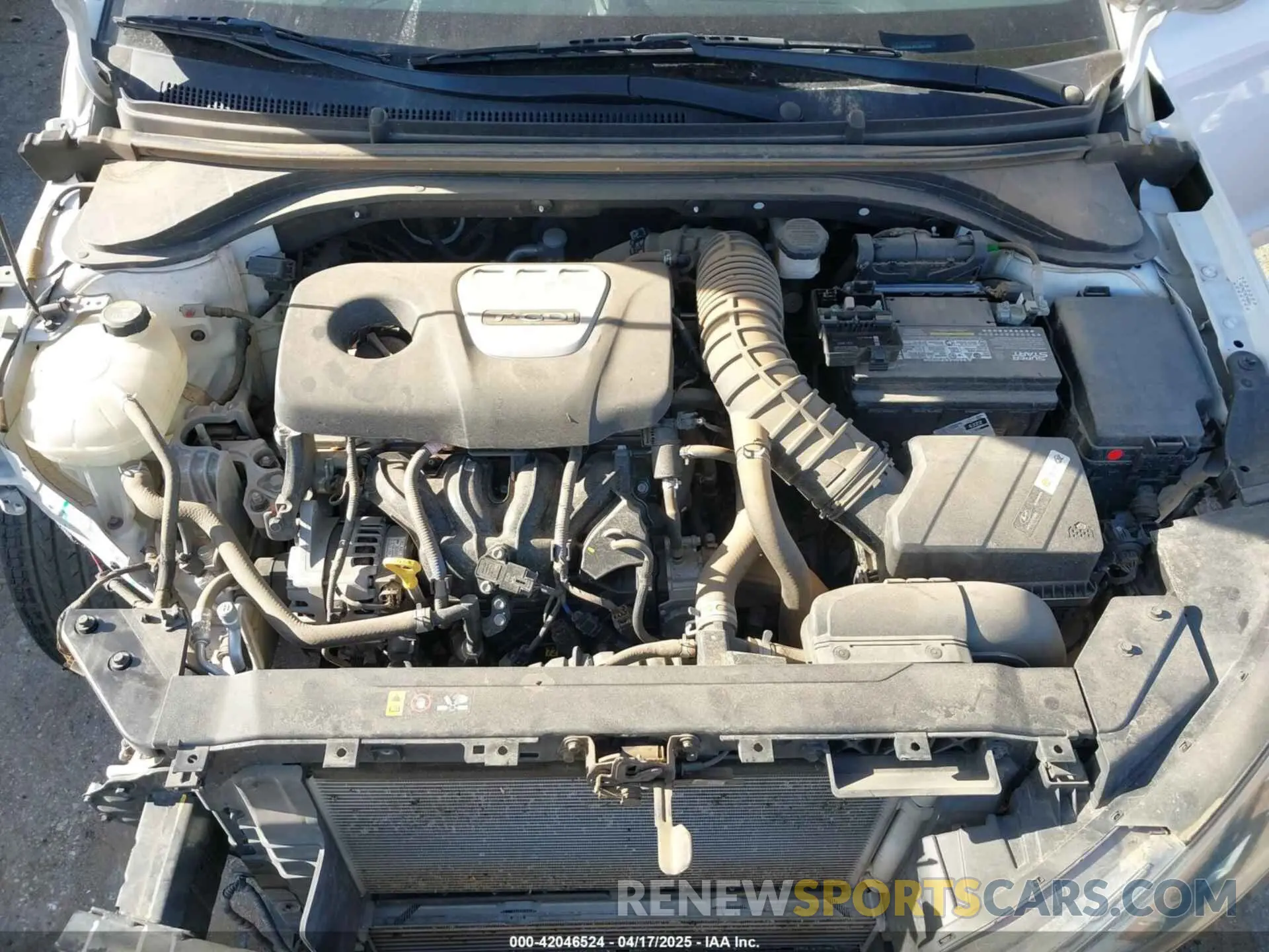 10 Photograph of a damaged car KMHD04LB5LU961269 HYUNDAI ELANTRA 2020