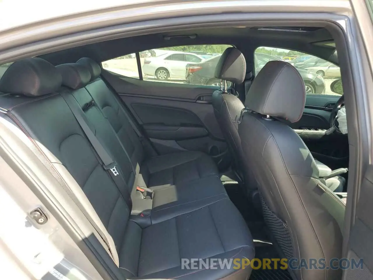 10 Photograph of a damaged car KMHD04LB8LU957460 HYUNDAI ELANTRA 2020