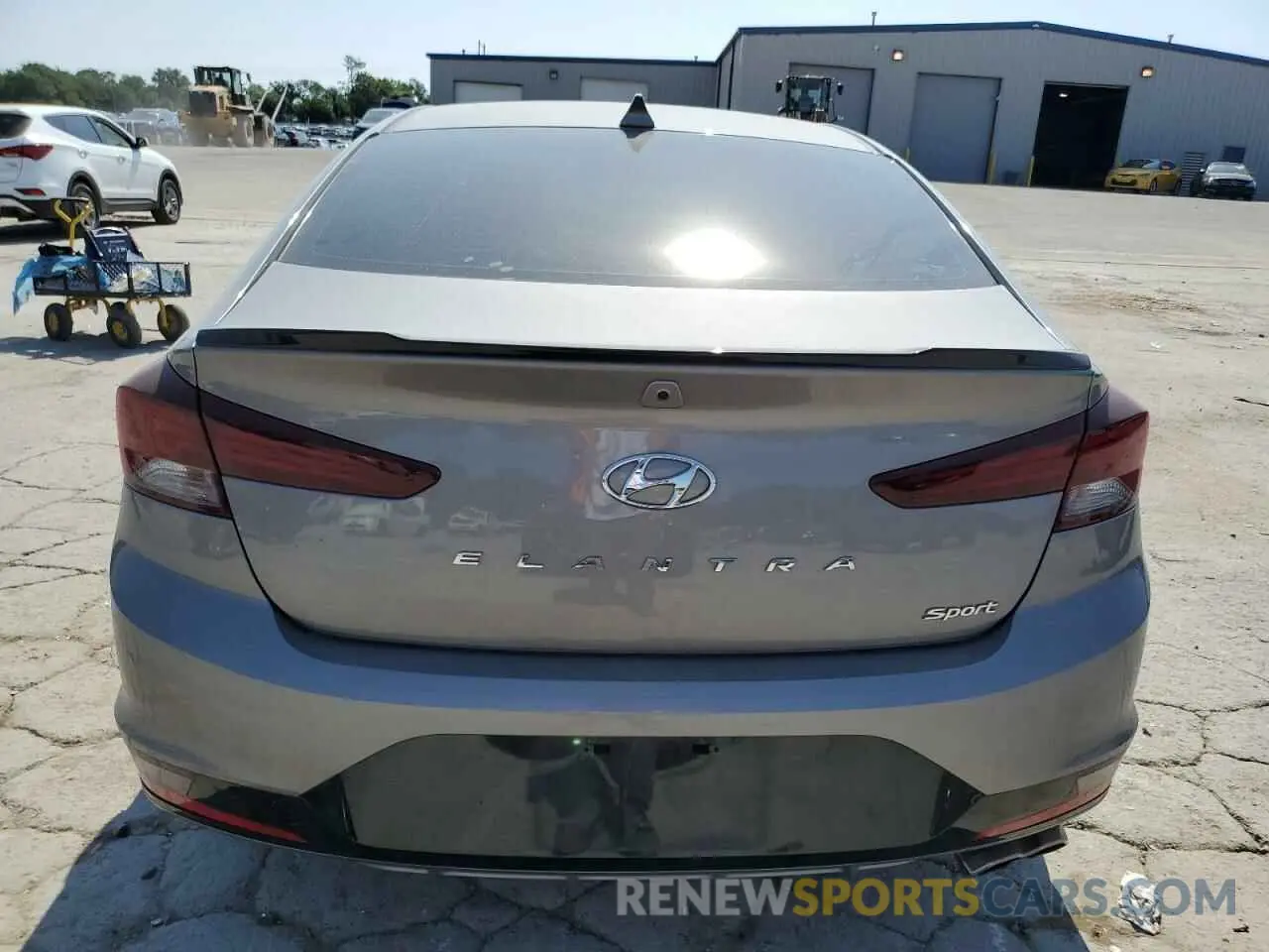 6 Photograph of a damaged car KMHD04LB8LU957460 HYUNDAI ELANTRA 2020