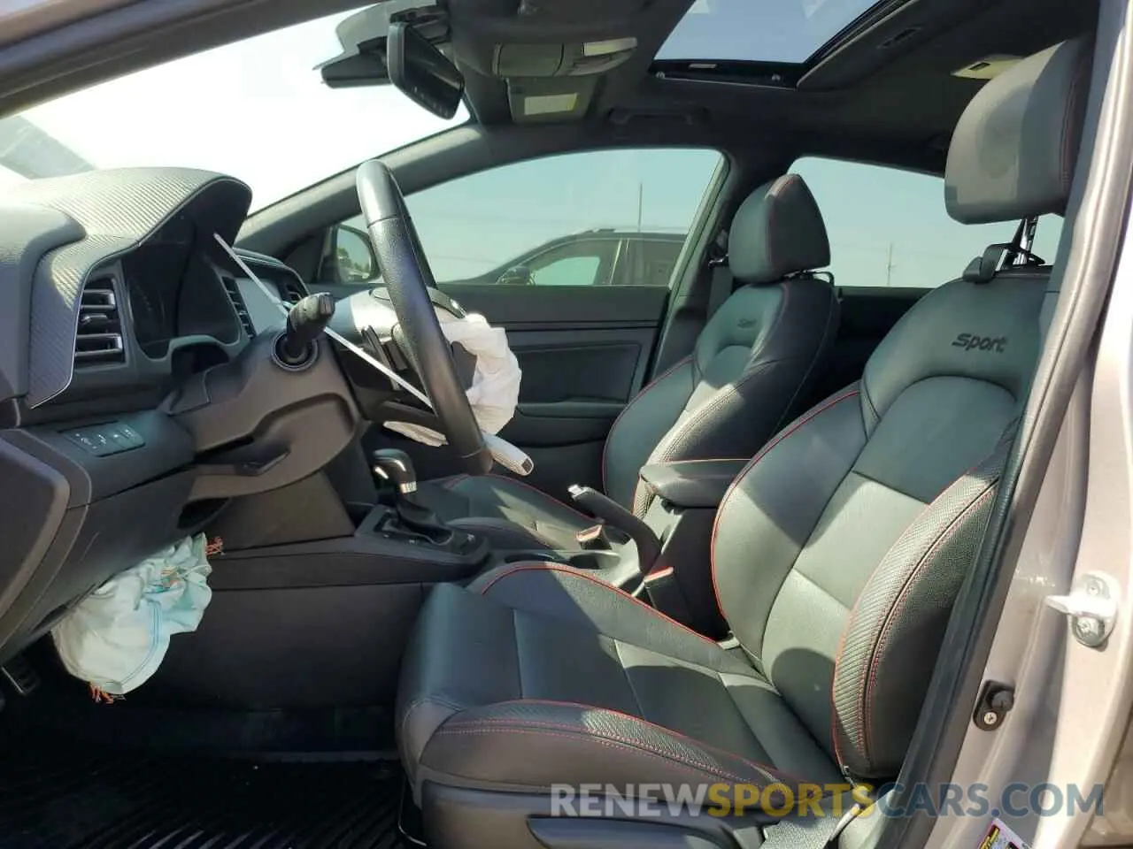 7 Photograph of a damaged car KMHD04LB8LU957460 HYUNDAI ELANTRA 2020