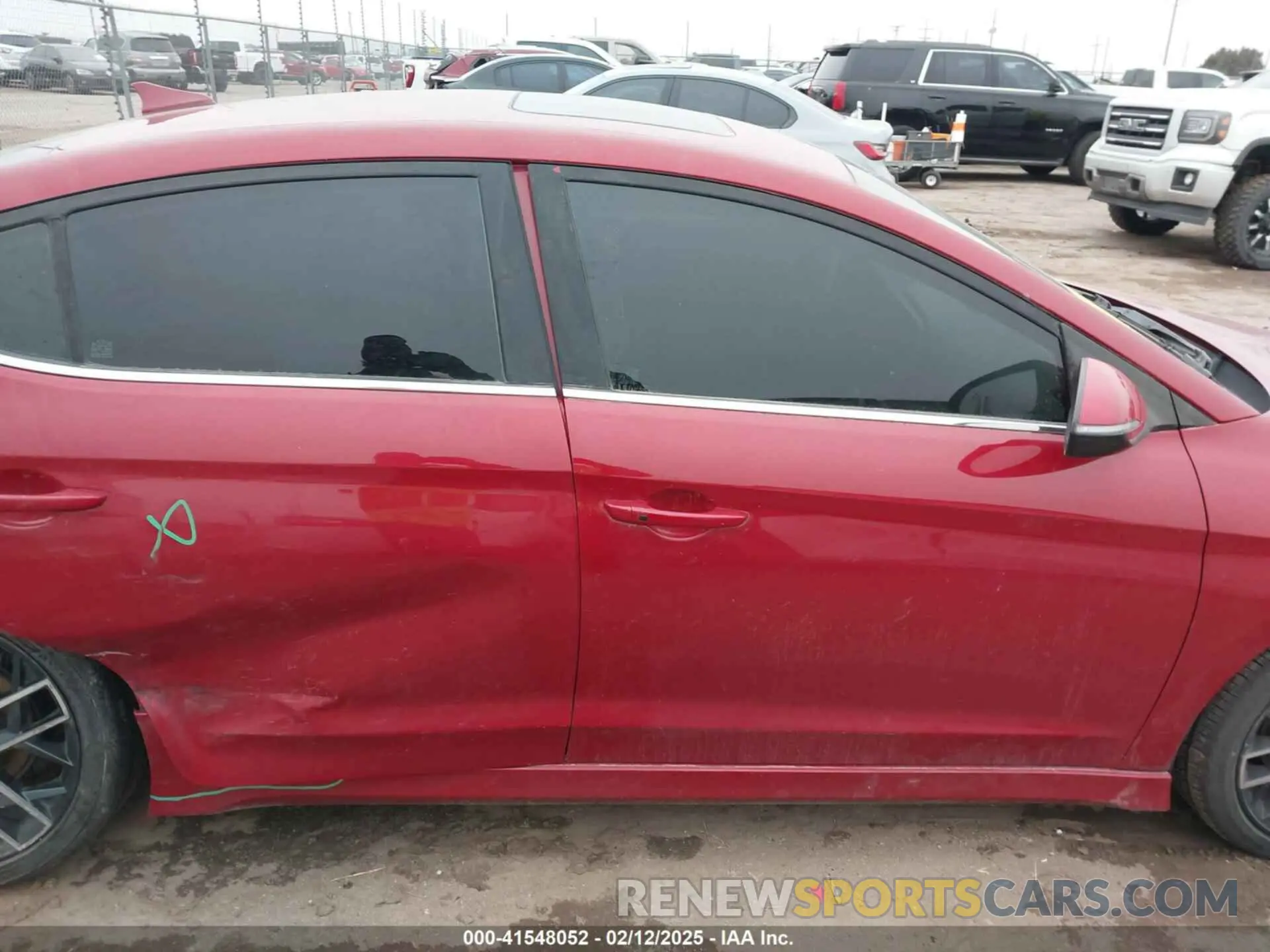 14 Photograph of a damaged car KMHD04LBXLU933693 HYUNDAI ELANTRA 2020