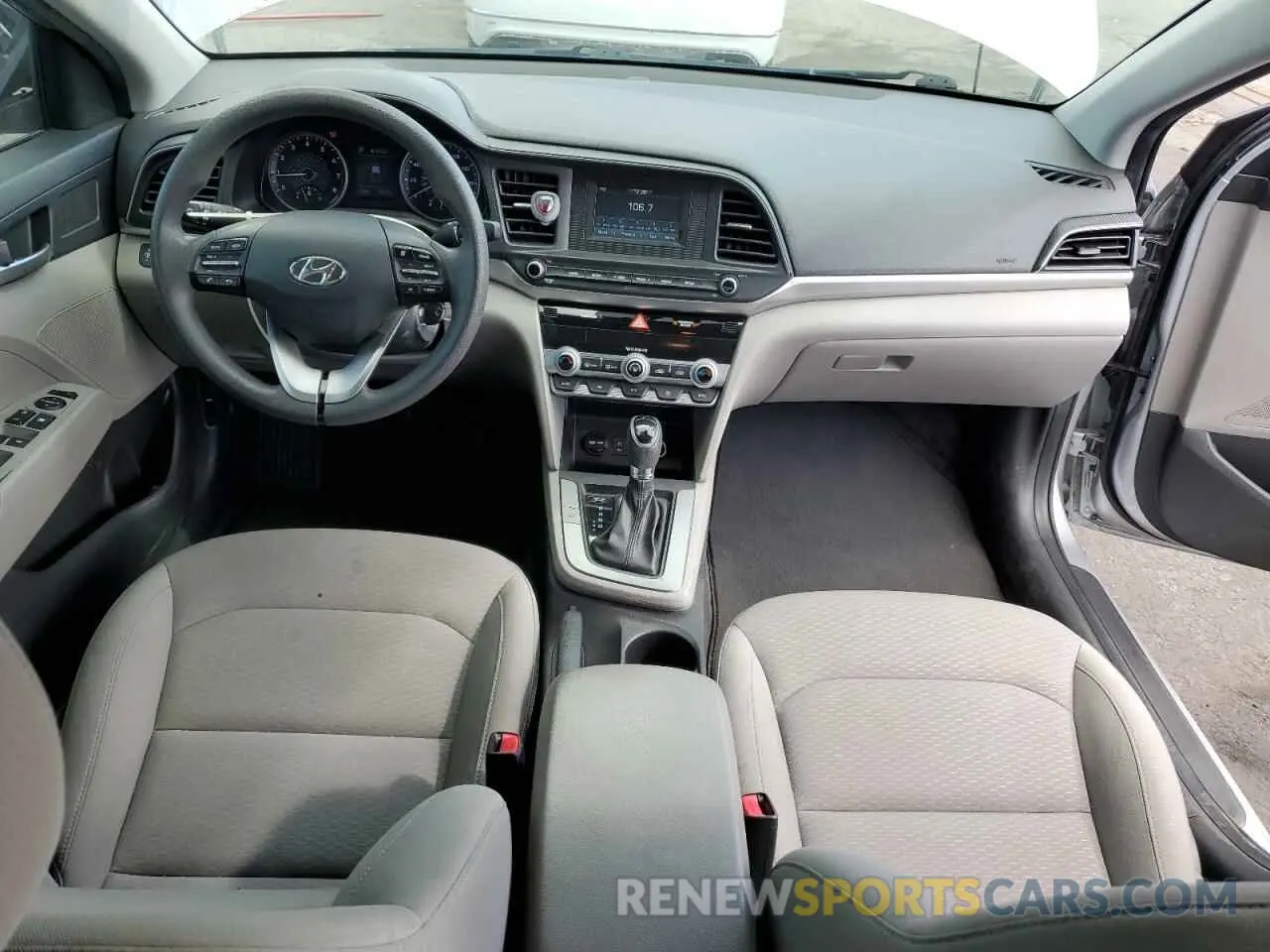 8 Photograph of a damaged car KMHD74LF0LU044772 HYUNDAI ELANTRA 2020