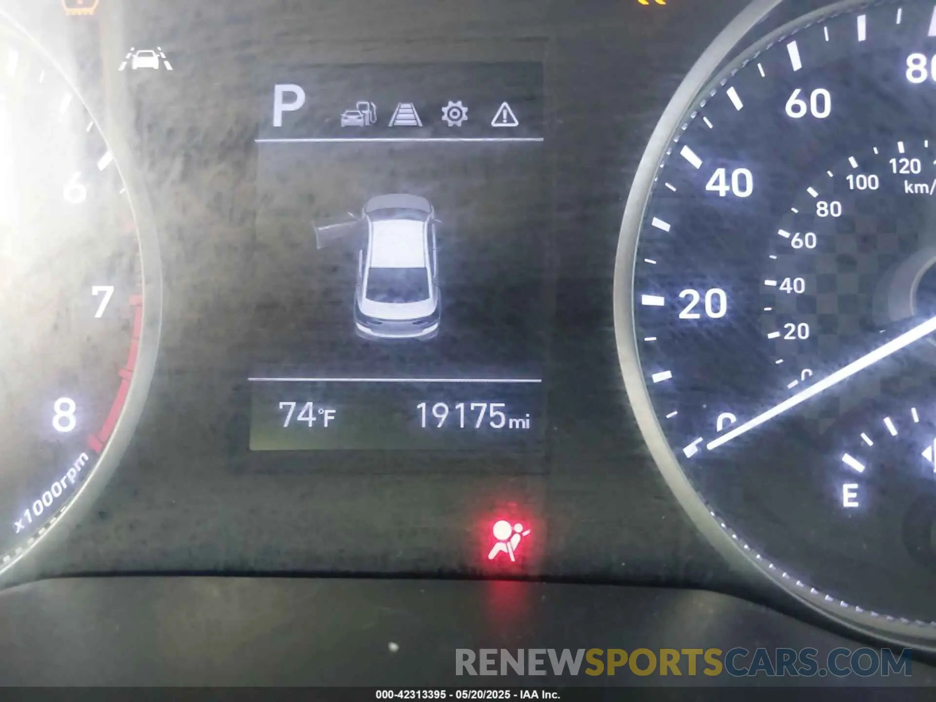 15 Photograph of a damaged car KMHD74LF0LU091896 HYUNDAI ELANTRA 2020