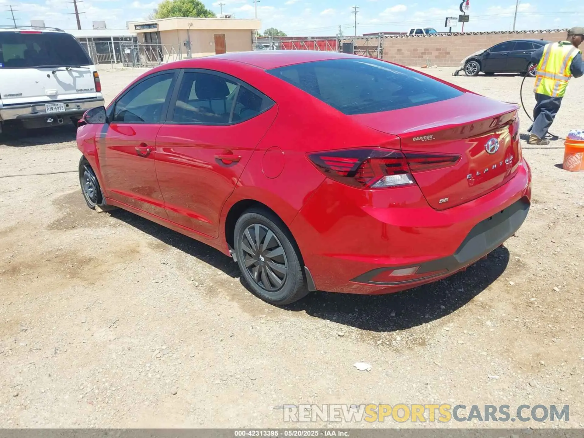 3 Photograph of a damaged car KMHD74LF0LU091896 HYUNDAI ELANTRA 2020