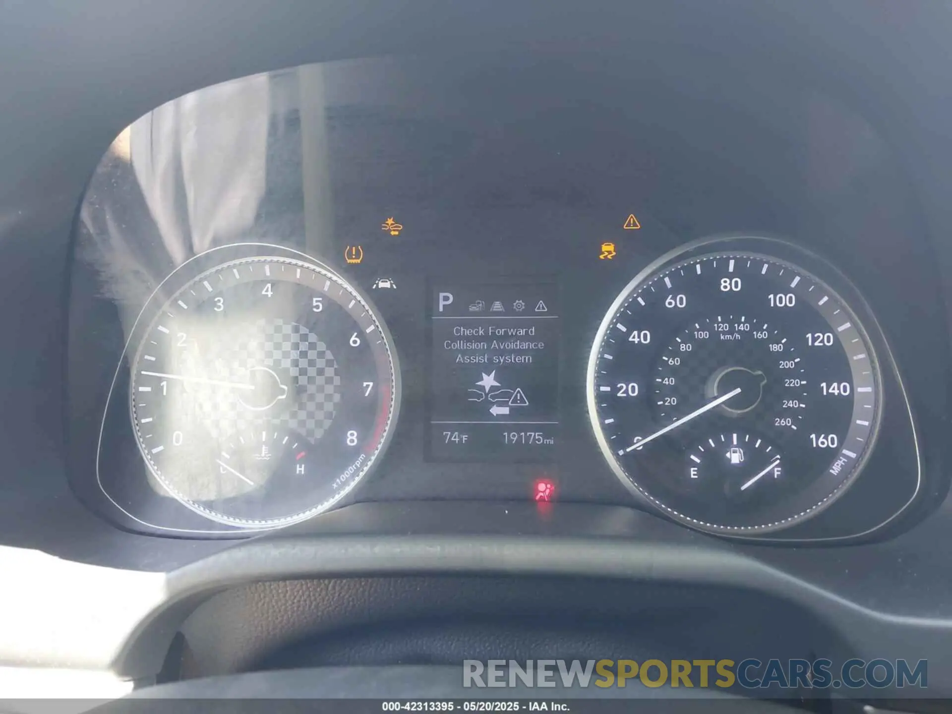 7 Photograph of a damaged car KMHD74LF0LU091896 HYUNDAI ELANTRA 2020