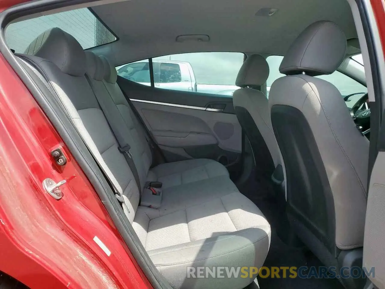 10 Photograph of a damaged car KMHD74LF0LU092000 HYUNDAI ELANTRA 2020