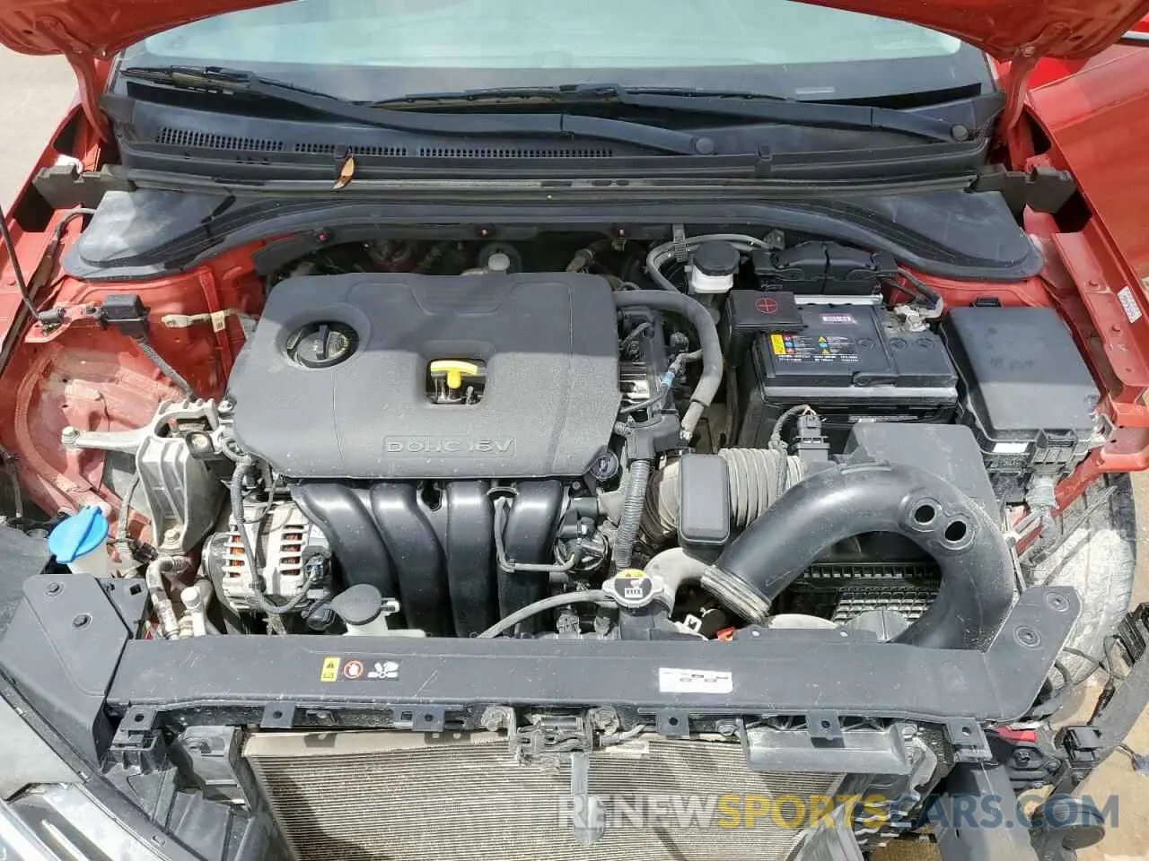 11 Photograph of a damaged car KMHD74LF0LU092000 HYUNDAI ELANTRA 2020