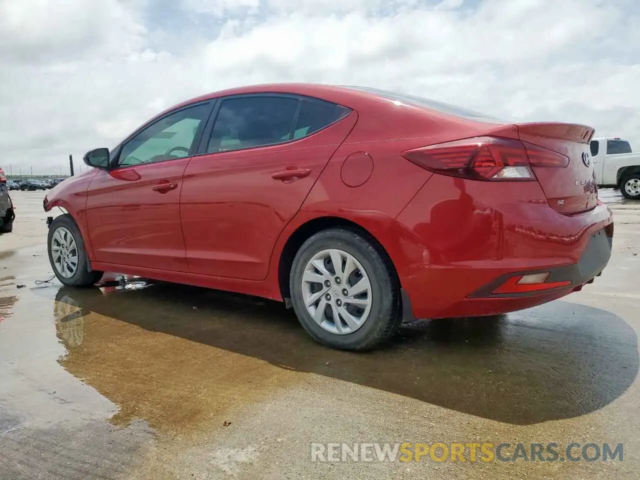 2 Photograph of a damaged car KMHD74LF0LU092000 HYUNDAI ELANTRA 2020