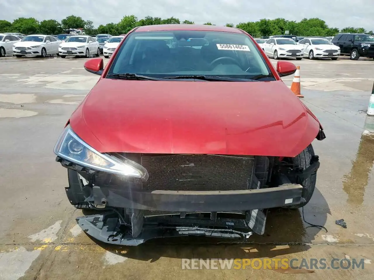 5 Photograph of a damaged car KMHD74LF0LU092000 HYUNDAI ELANTRA 2020