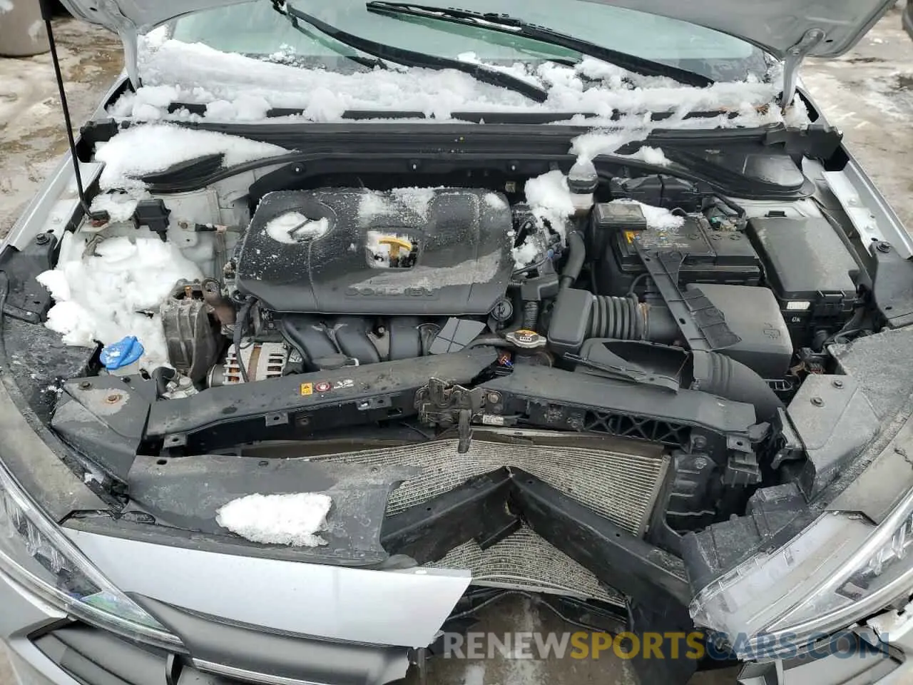 11 Photograph of a damaged car KMHD74LF1LU086030 HYUNDAI ELANTRA 2020