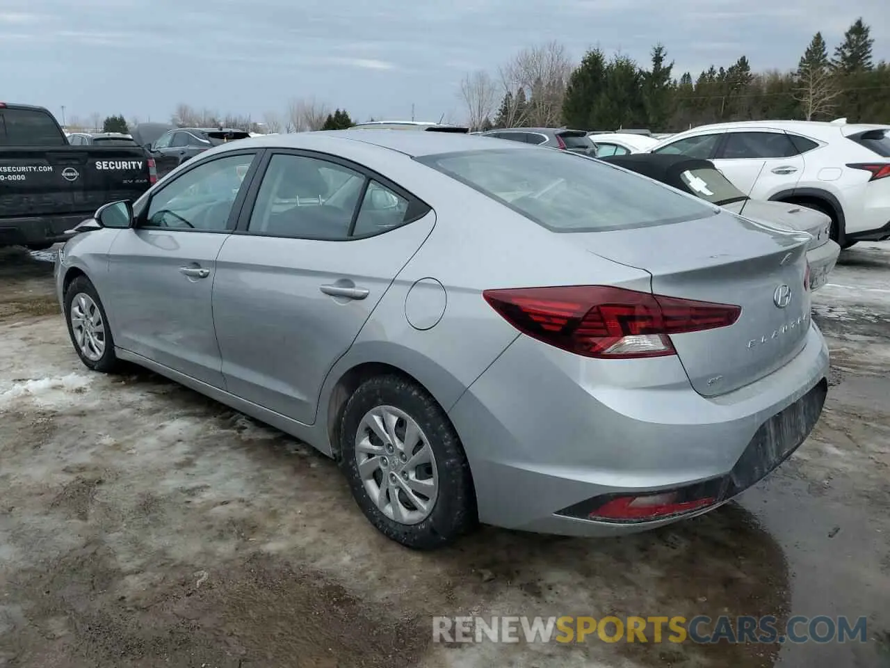 2 Photograph of a damaged car KMHD74LF1LU086030 HYUNDAI ELANTRA 2020