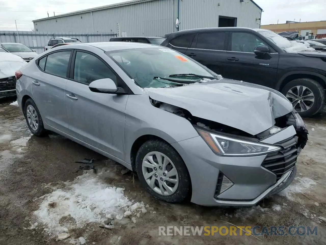 4 Photograph of a damaged car KMHD74LF1LU086030 HYUNDAI ELANTRA 2020