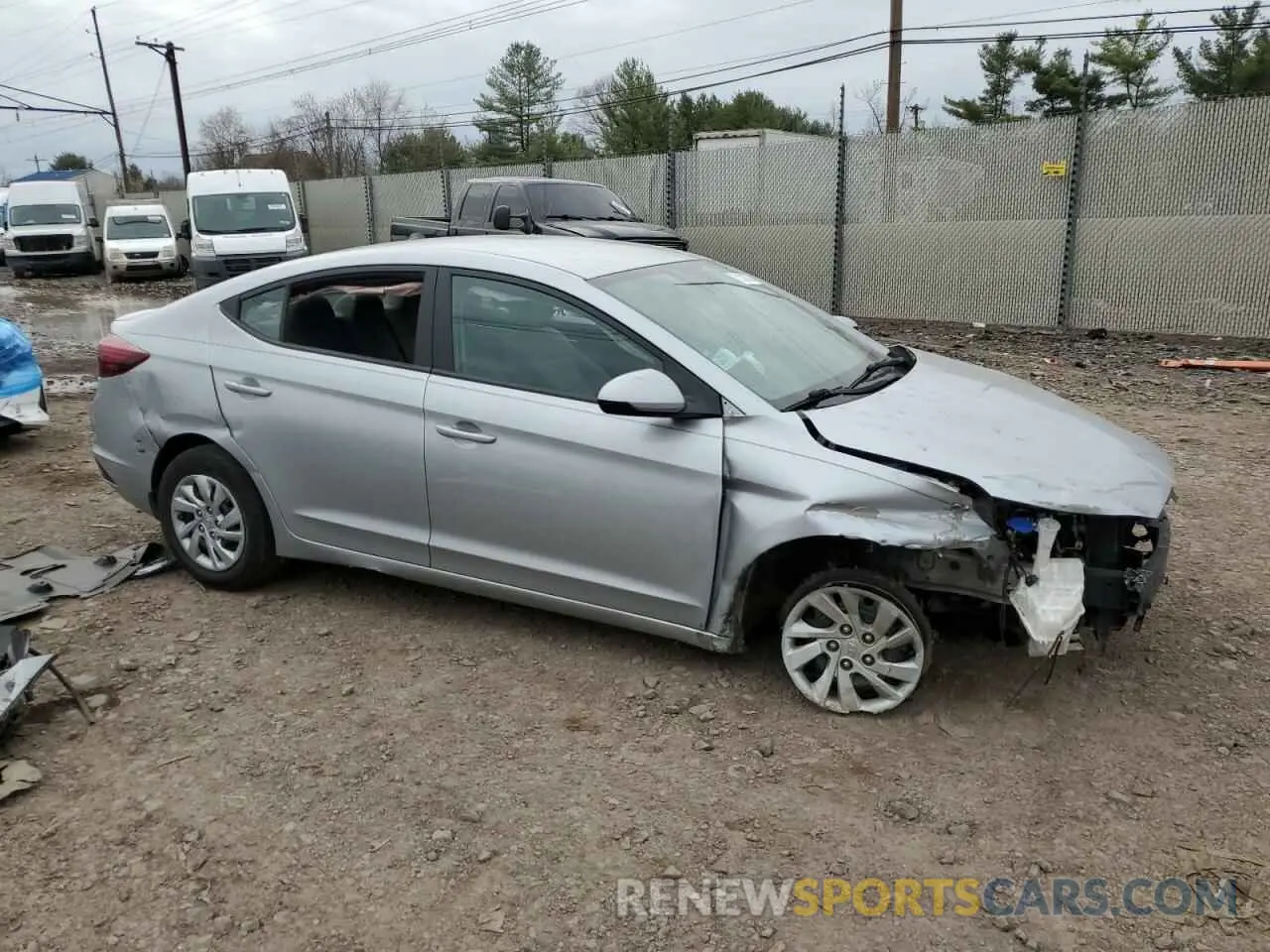 4 Photograph of a damaged car KMHD74LF1LU107264 HYUNDAI ELANTRA 2020