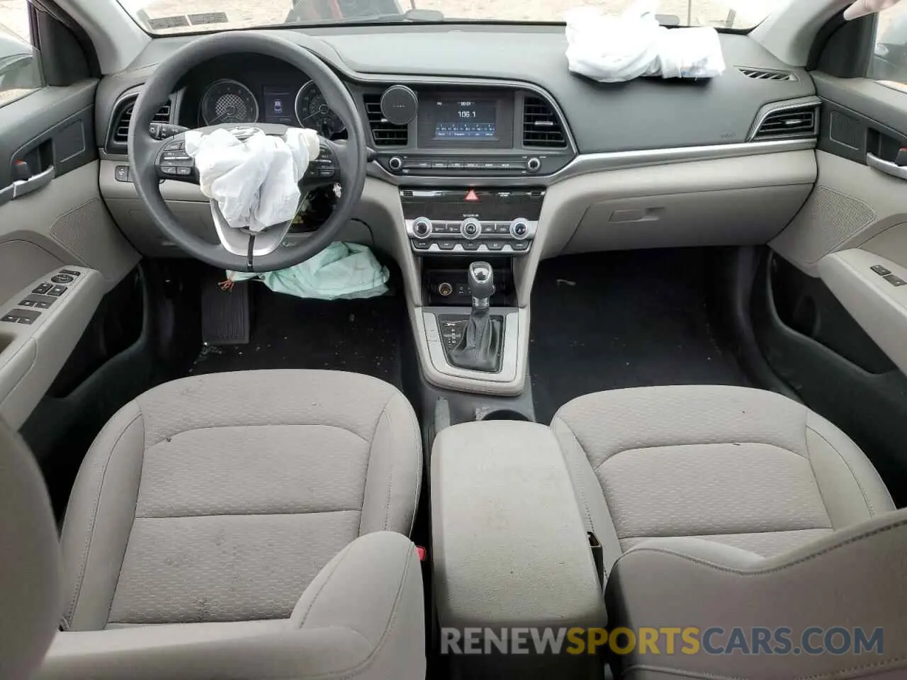 8 Photograph of a damaged car KMHD74LF1LU107264 HYUNDAI ELANTRA 2020