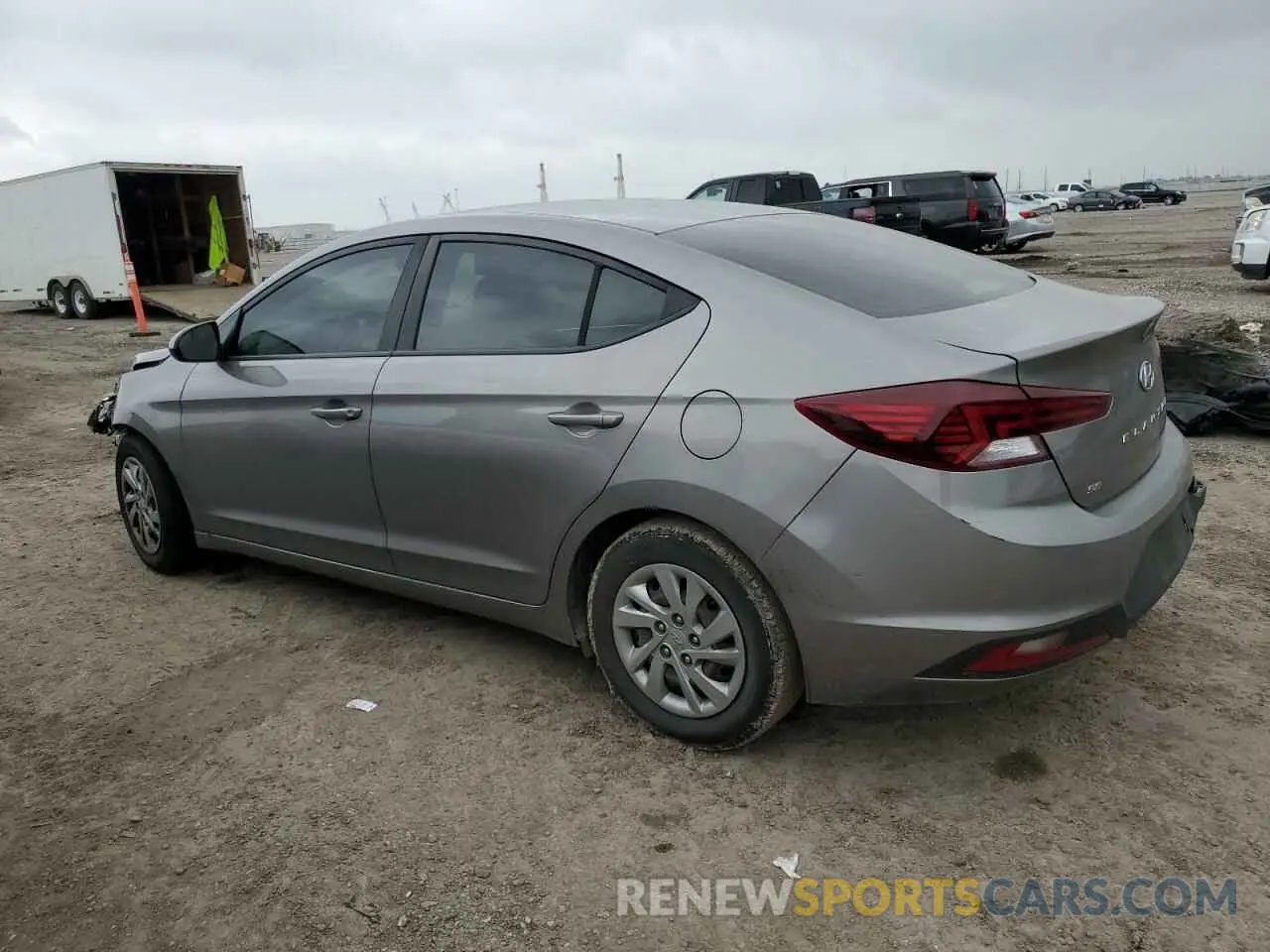 2 Photograph of a damaged car KMHD74LF1LU905618 HYUNDAI ELANTRA 2020