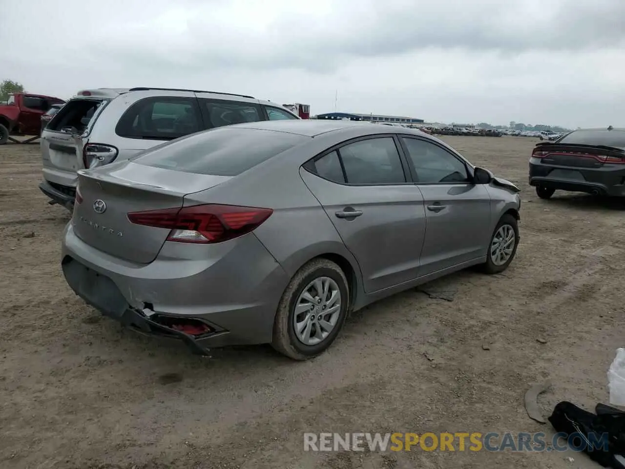 3 Photograph of a damaged car KMHD74LF1LU905618 HYUNDAI ELANTRA 2020