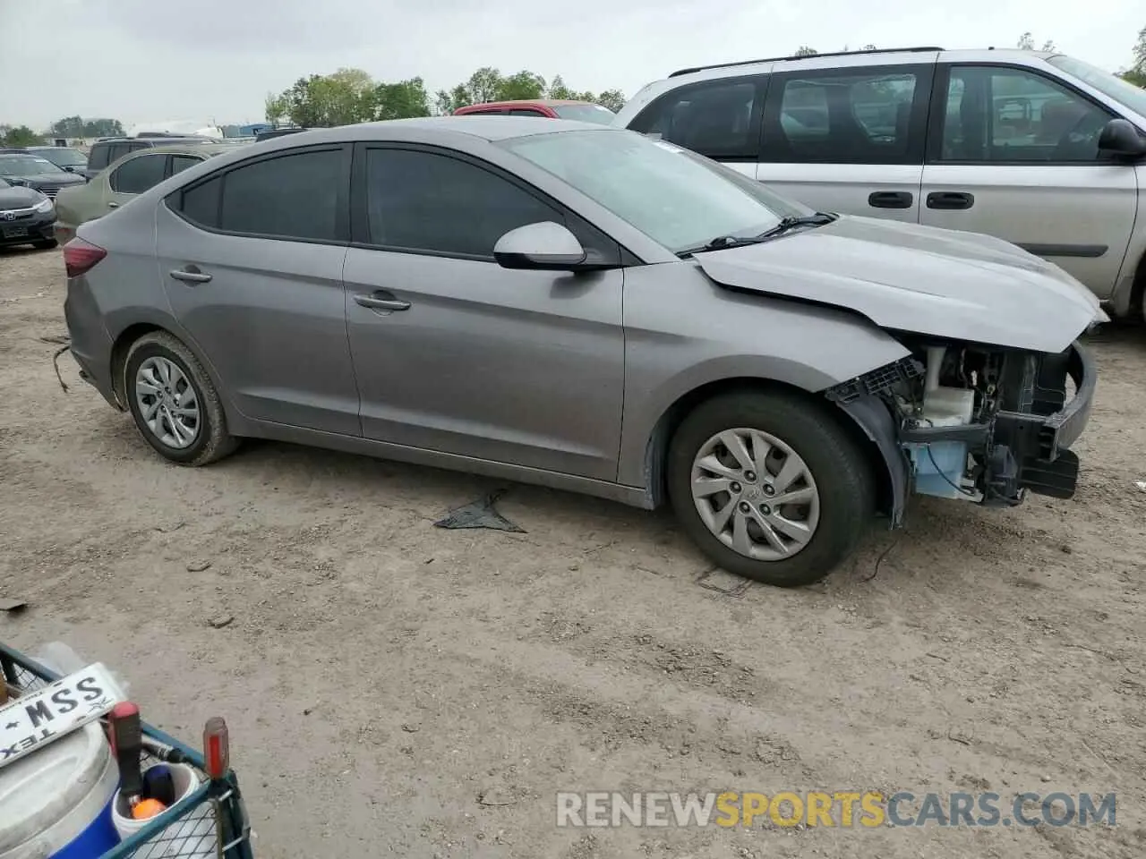 4 Photograph of a damaged car KMHD74LF1LU905618 HYUNDAI ELANTRA 2020