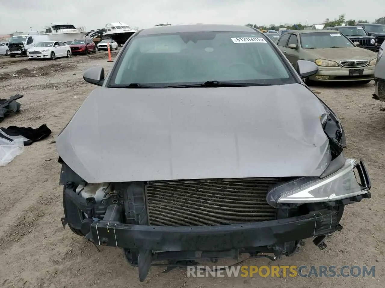 5 Photograph of a damaged car KMHD74LF1LU905618 HYUNDAI ELANTRA 2020
