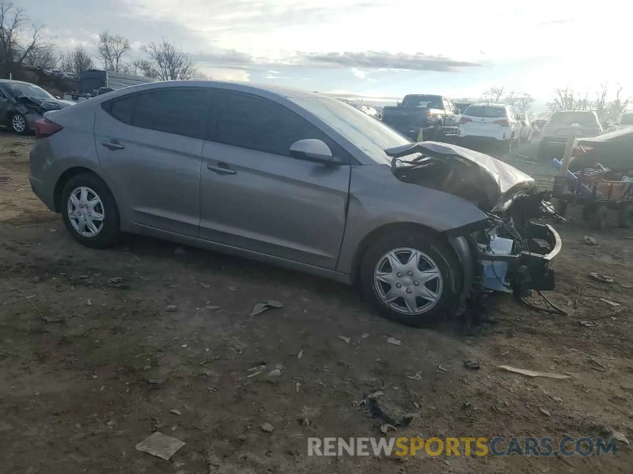 4 Photograph of a damaged car KMHD74LF1LU939848 HYUNDAI ELANTRA 2020