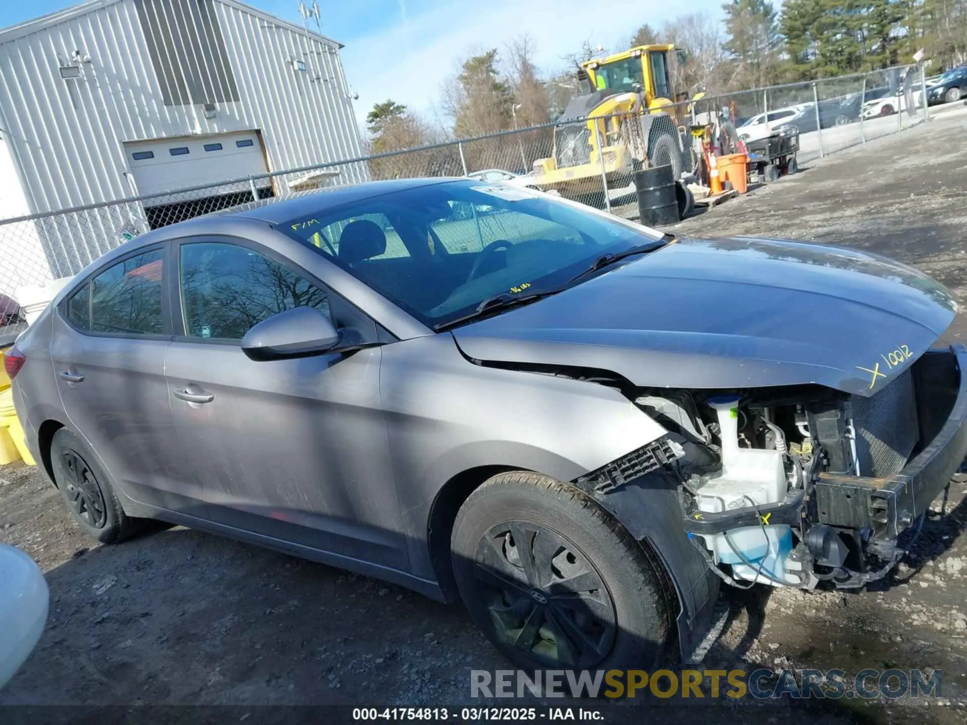 13 Photograph of a damaged car KMHD74LF1LU984434 HYUNDAI ELANTRA 2020