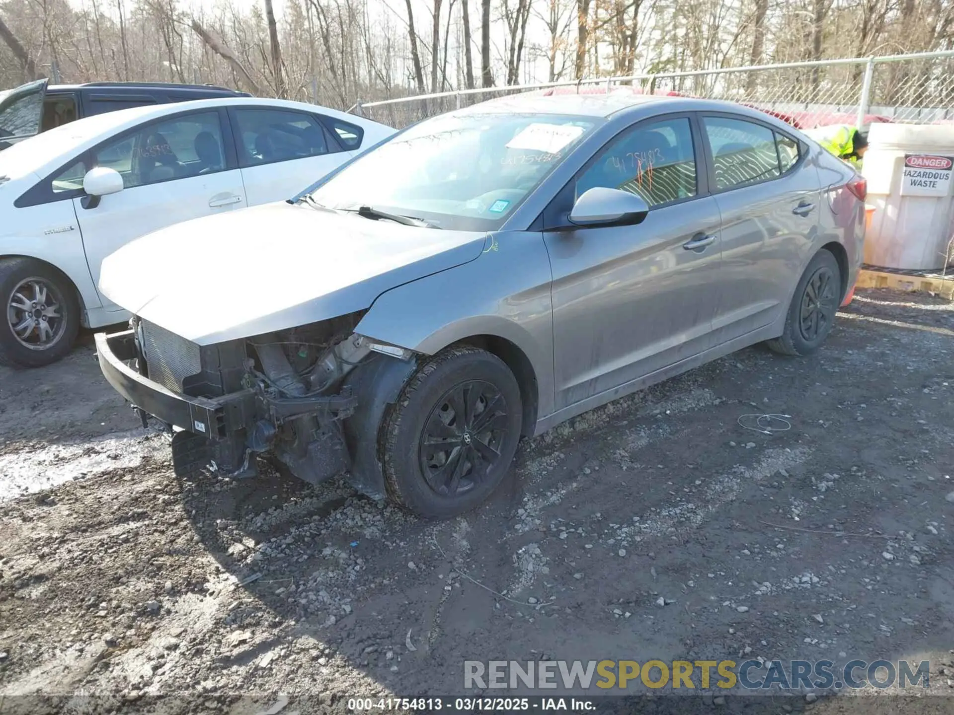 2 Photograph of a damaged car KMHD74LF1LU984434 HYUNDAI ELANTRA 2020