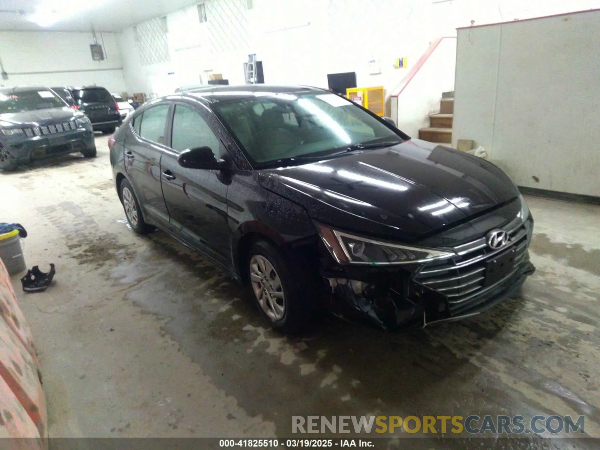 1 Photograph of a damaged car KMHD74LF2LU065672 HYUNDAI ELANTRA 2020