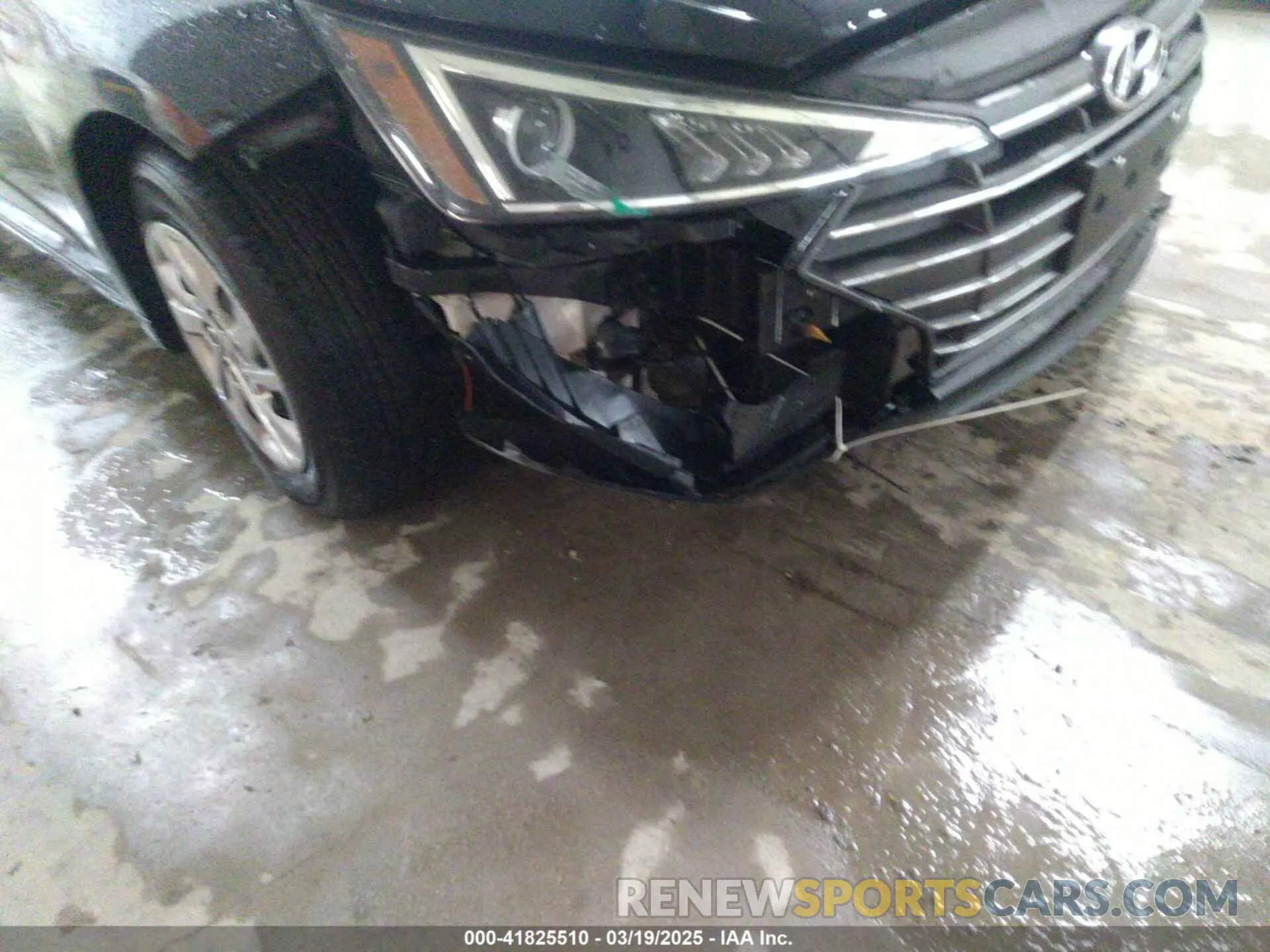 6 Photograph of a damaged car KMHD74LF2LU065672 HYUNDAI ELANTRA 2020