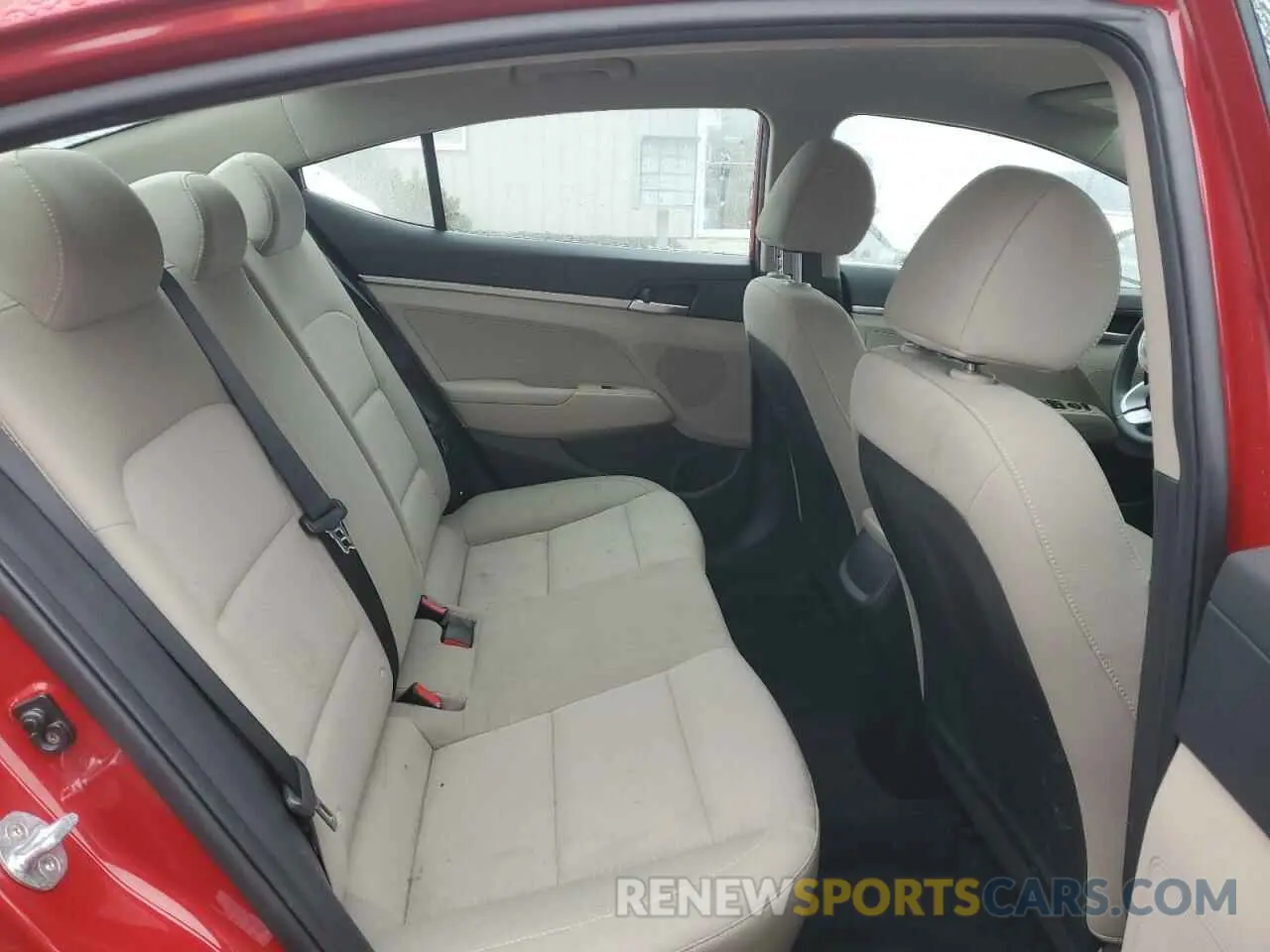 10 Photograph of a damaged car KMHD74LF3LU041851 HYUNDAI ELANTRA 2020