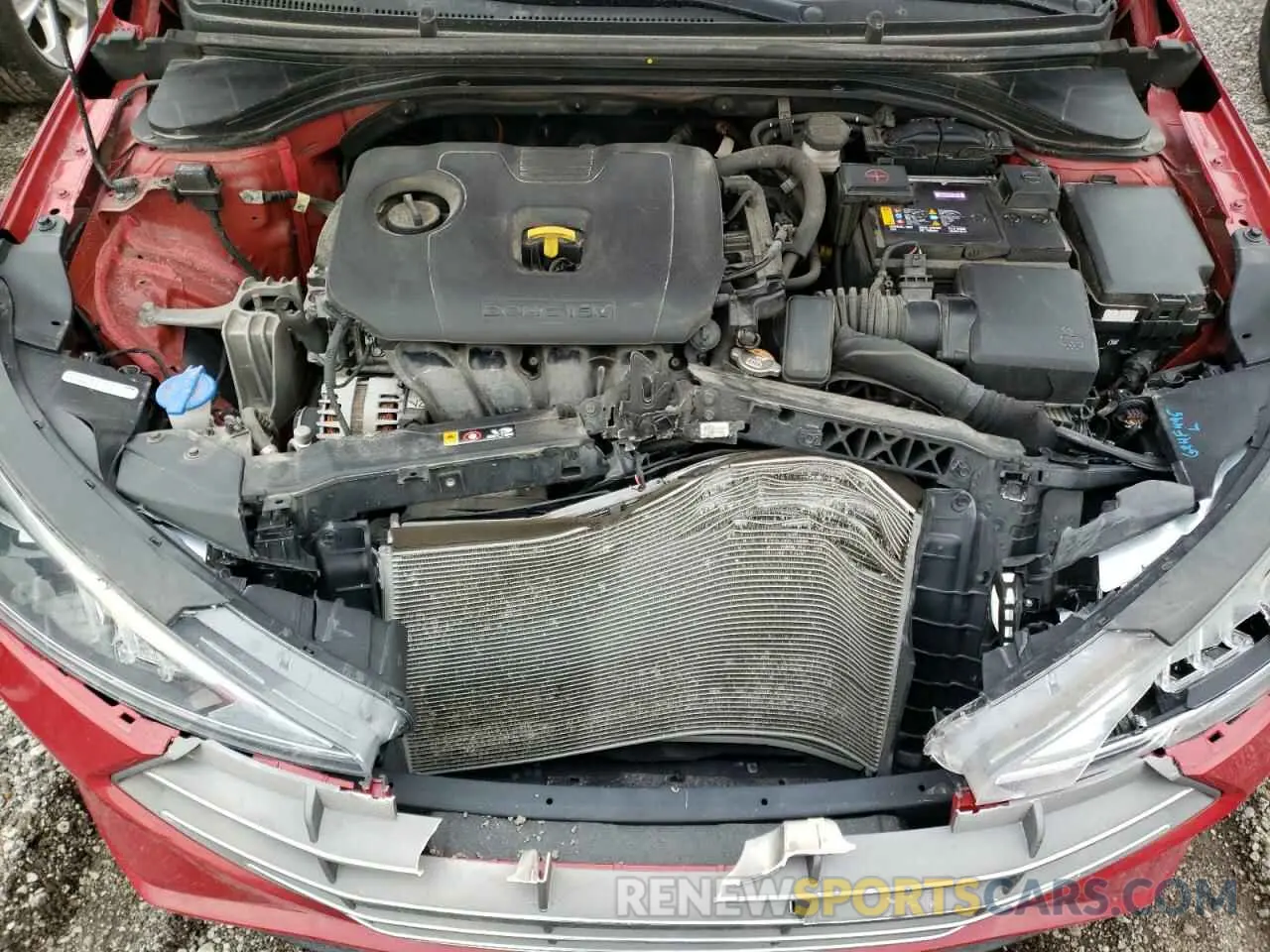 11 Photograph of a damaged car KMHD74LF3LU041851 HYUNDAI ELANTRA 2020