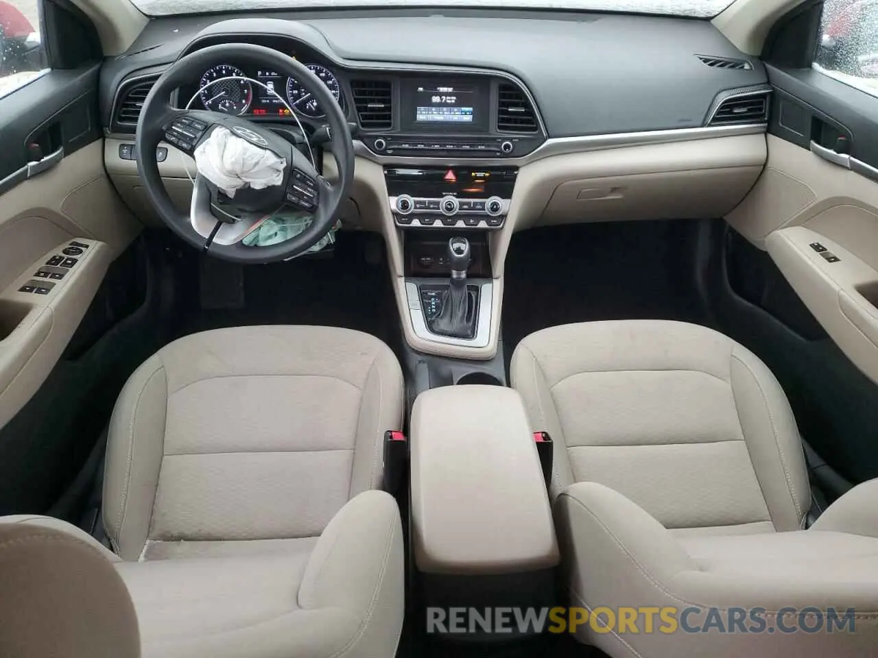 8 Photograph of a damaged car KMHD74LF3LU041851 HYUNDAI ELANTRA 2020