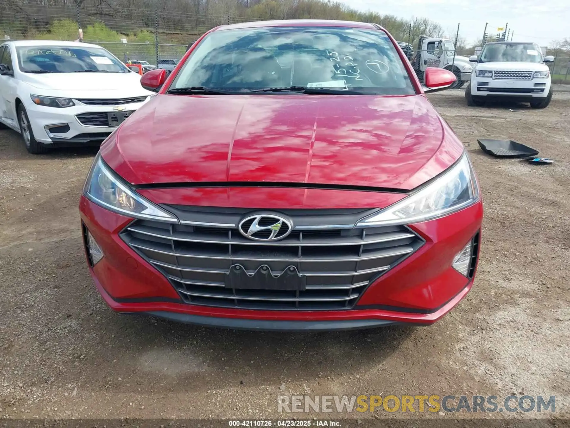 12 Photograph of a damaged car KMHD74LF3LU074395 HYUNDAI ELANTRA 2020