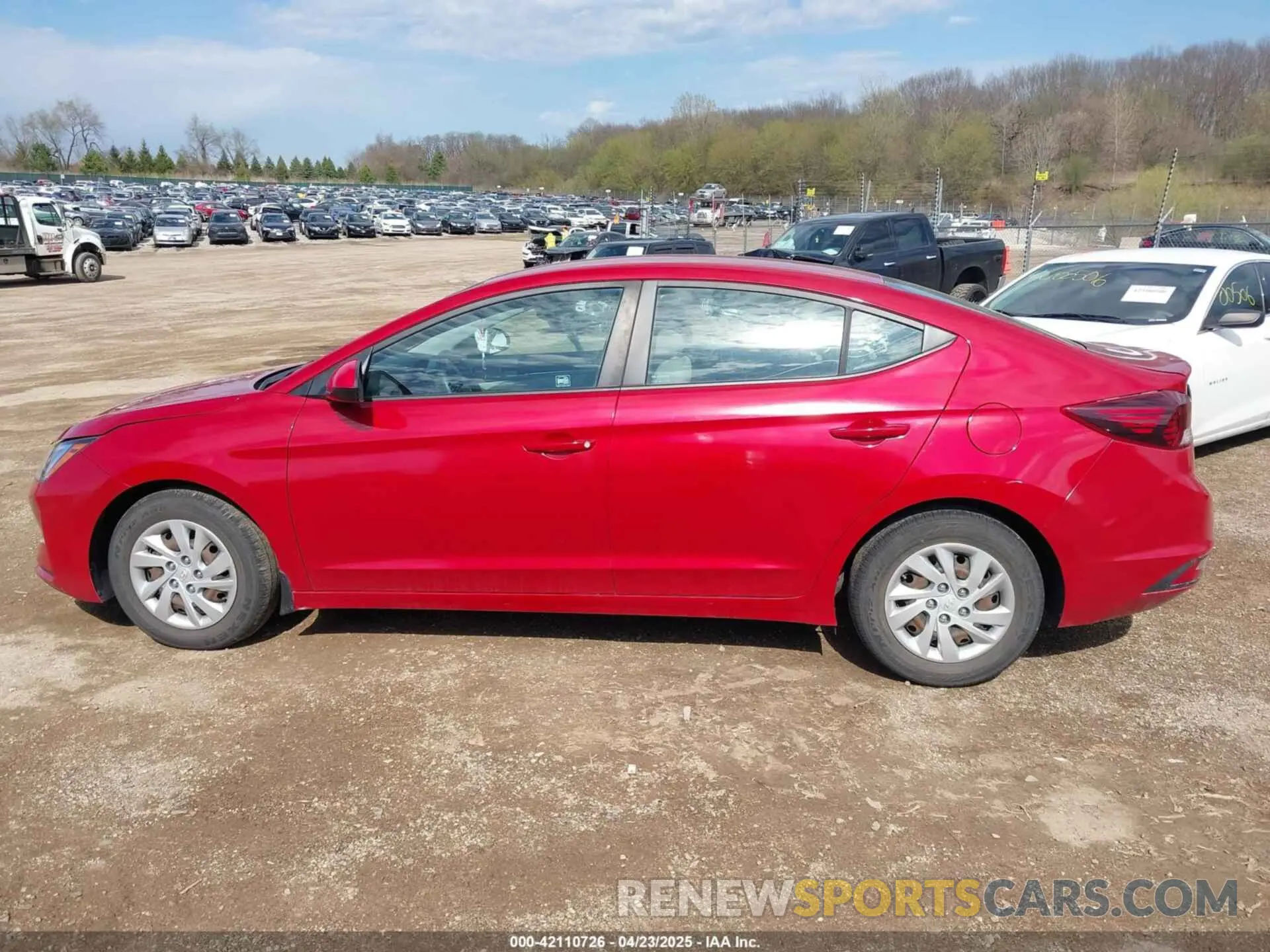 14 Photograph of a damaged car KMHD74LF3LU074395 HYUNDAI ELANTRA 2020