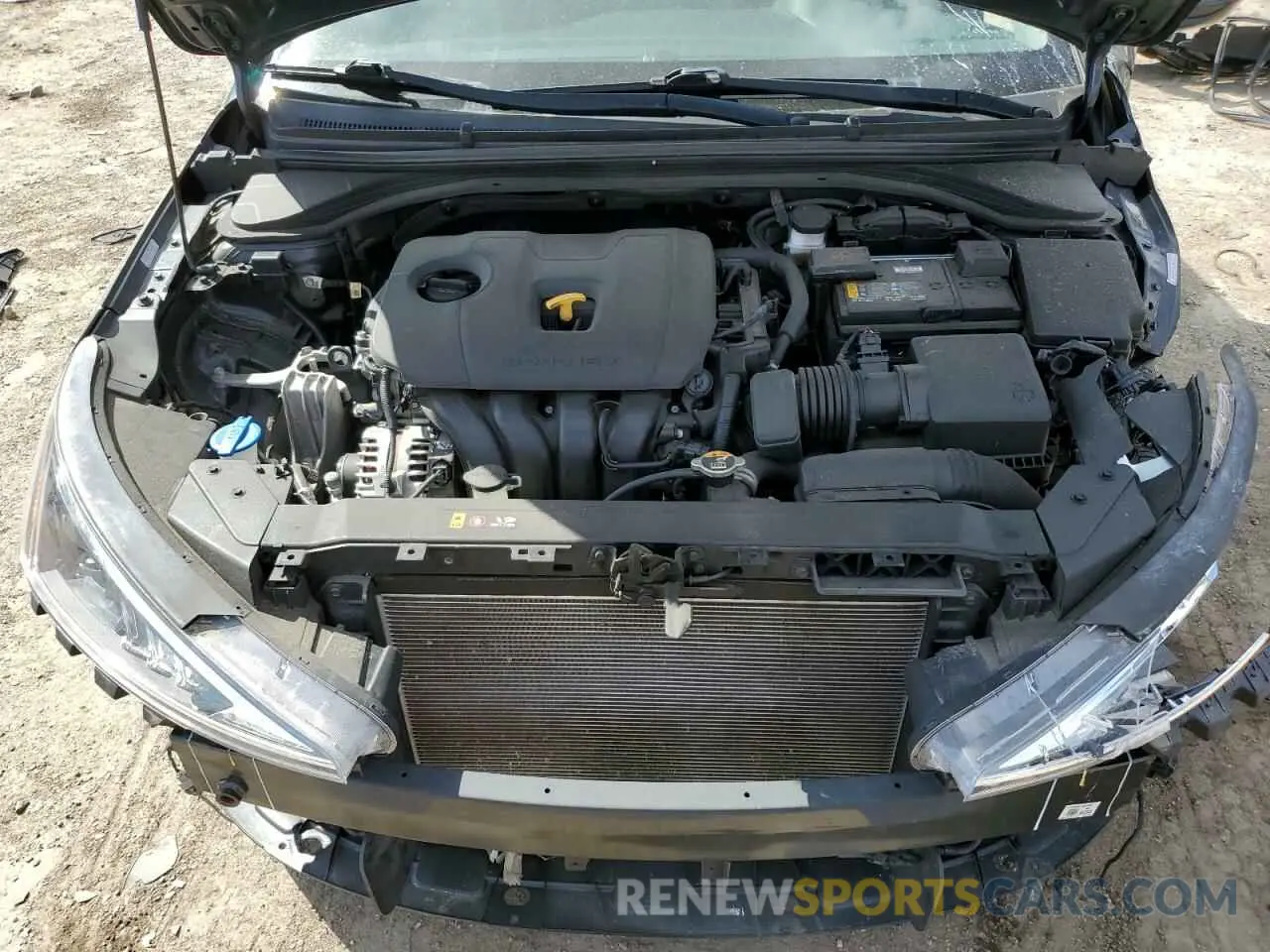 13 Photograph of a damaged car KMHD74LF3LU087079 HYUNDAI ELANTRA 2020