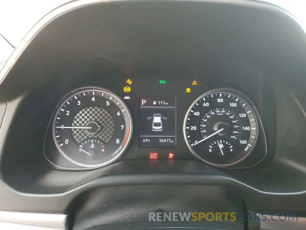 9 Photograph of a damaged car KMHD74LF3LU087079 HYUNDAI ELANTRA 2020