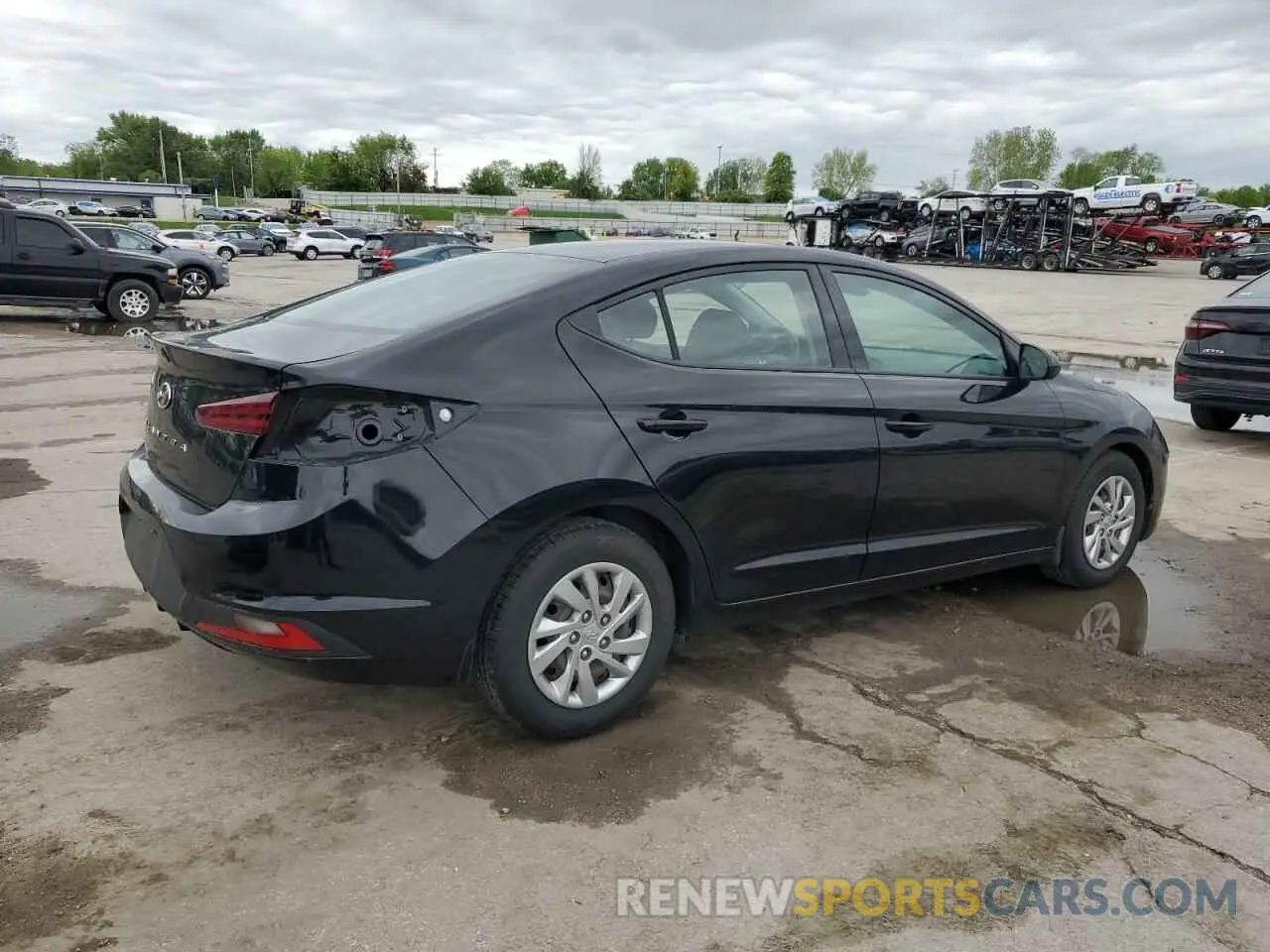 3 Photograph of a damaged car KMHD74LF3LU897117 HYUNDAI ELANTRA 2020