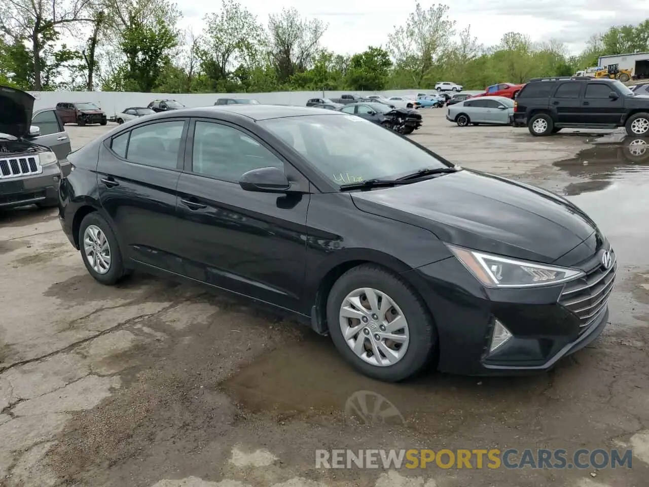 4 Photograph of a damaged car KMHD74LF3LU897117 HYUNDAI ELANTRA 2020