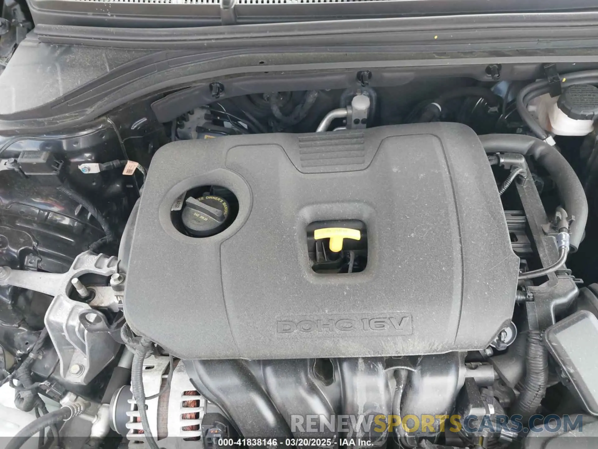 10 Photograph of a damaged car KMHD74LF3LU914613 HYUNDAI ELANTRA 2020