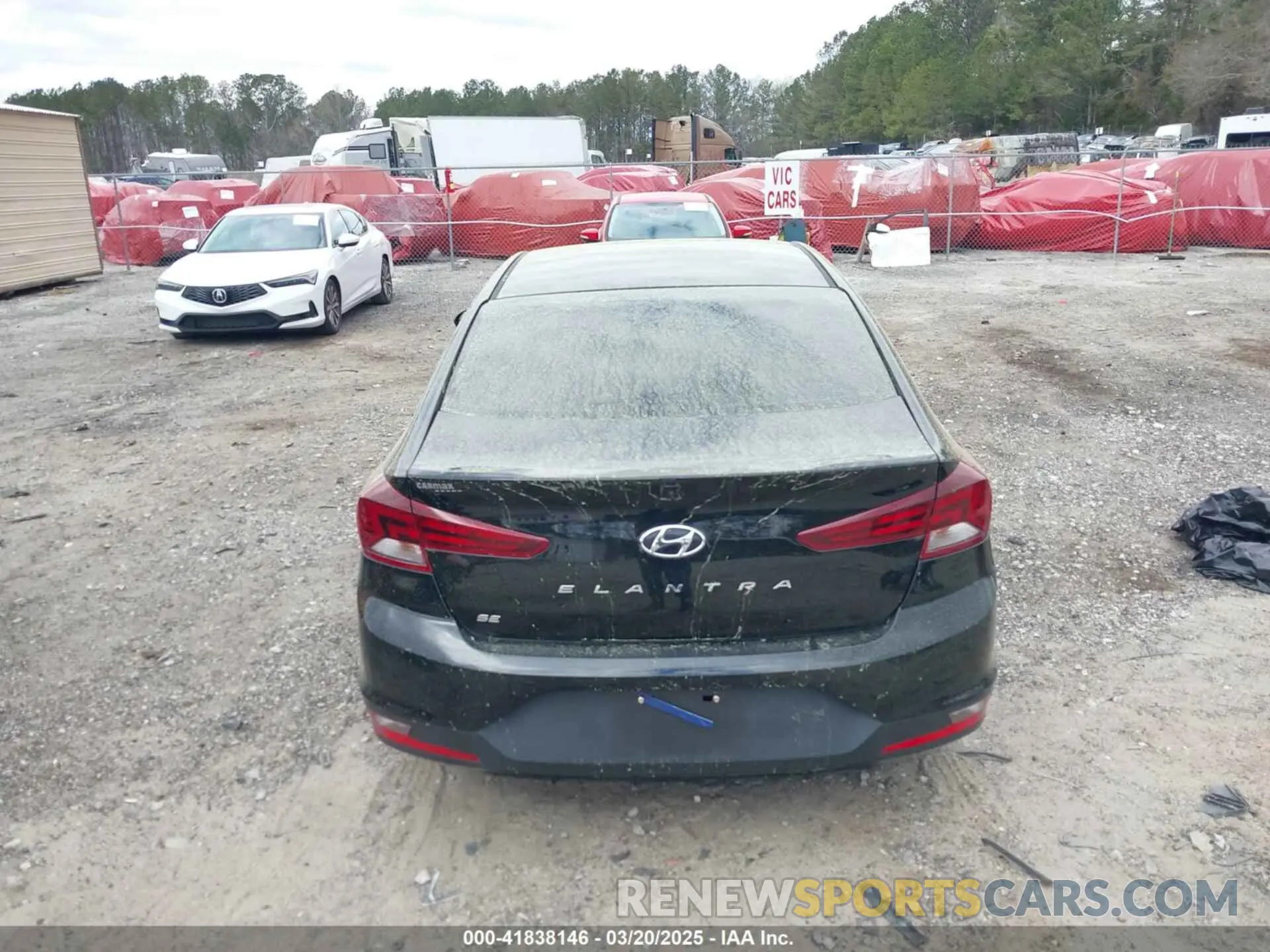 17 Photograph of a damaged car KMHD74LF3LU914613 HYUNDAI ELANTRA 2020