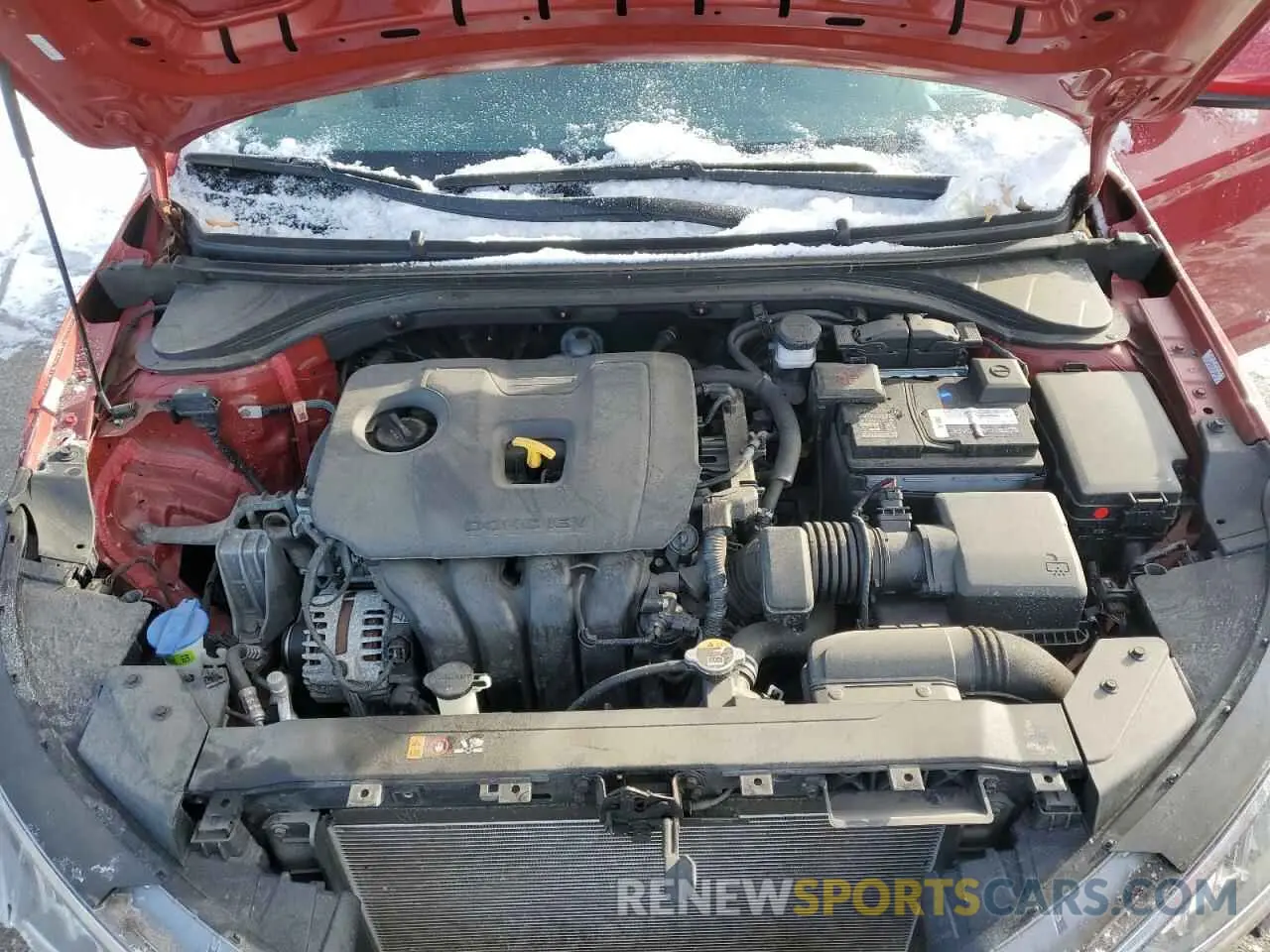 12 Photograph of a damaged car KMHD74LF3LU925191 HYUNDAI ELANTRA 2020