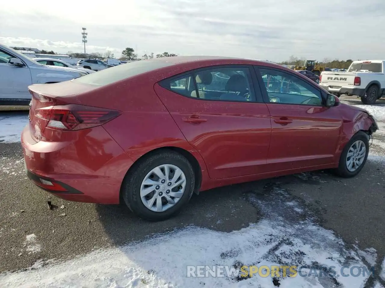 3 Photograph of a damaged car KMHD74LF3LU925191 HYUNDAI ELANTRA 2020