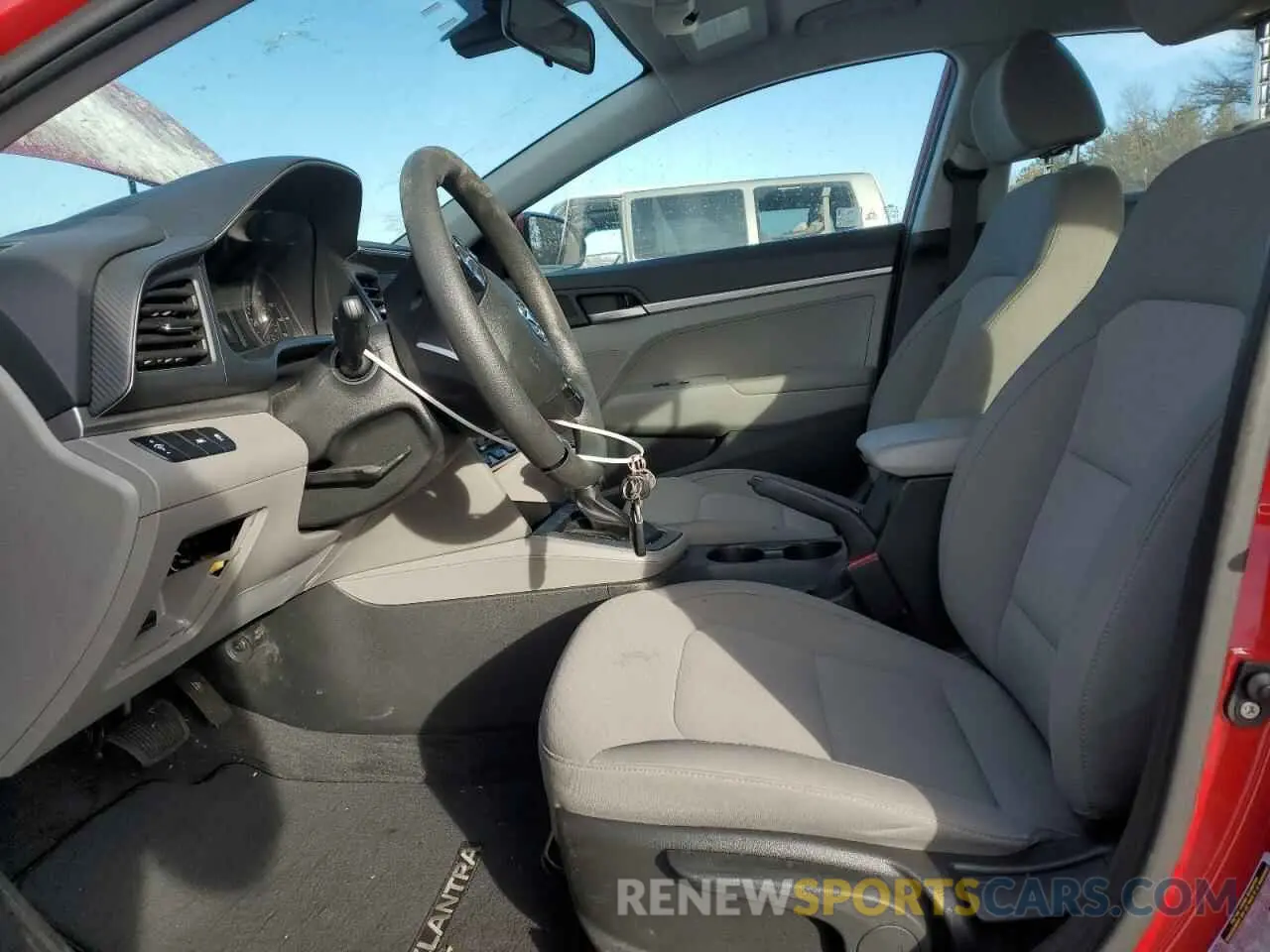 7 Photograph of a damaged car KMHD74LF3LU925191 HYUNDAI ELANTRA 2020