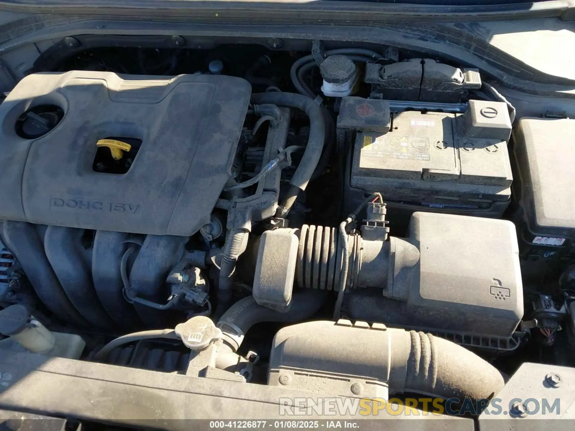 10 Photograph of a damaged car KMHD74LF4LU092744 HYUNDAI ELANTRA 2020