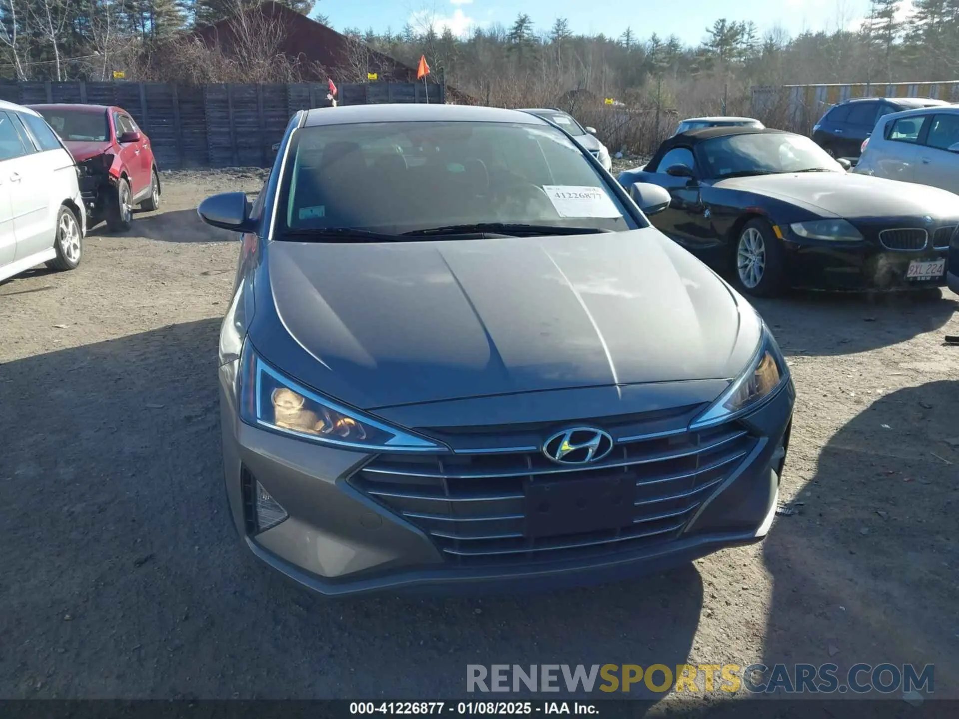 12 Photograph of a damaged car KMHD74LF4LU092744 HYUNDAI ELANTRA 2020