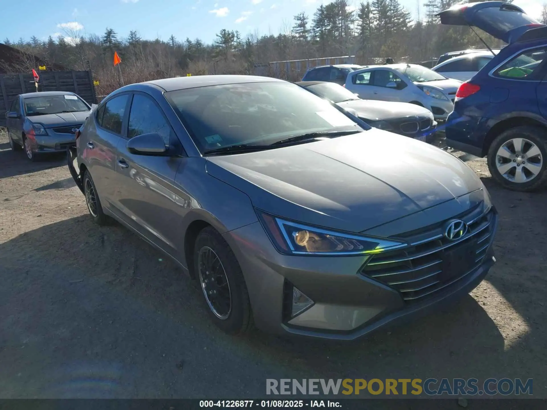 13 Photograph of a damaged car KMHD74LF4LU092744 HYUNDAI ELANTRA 2020
