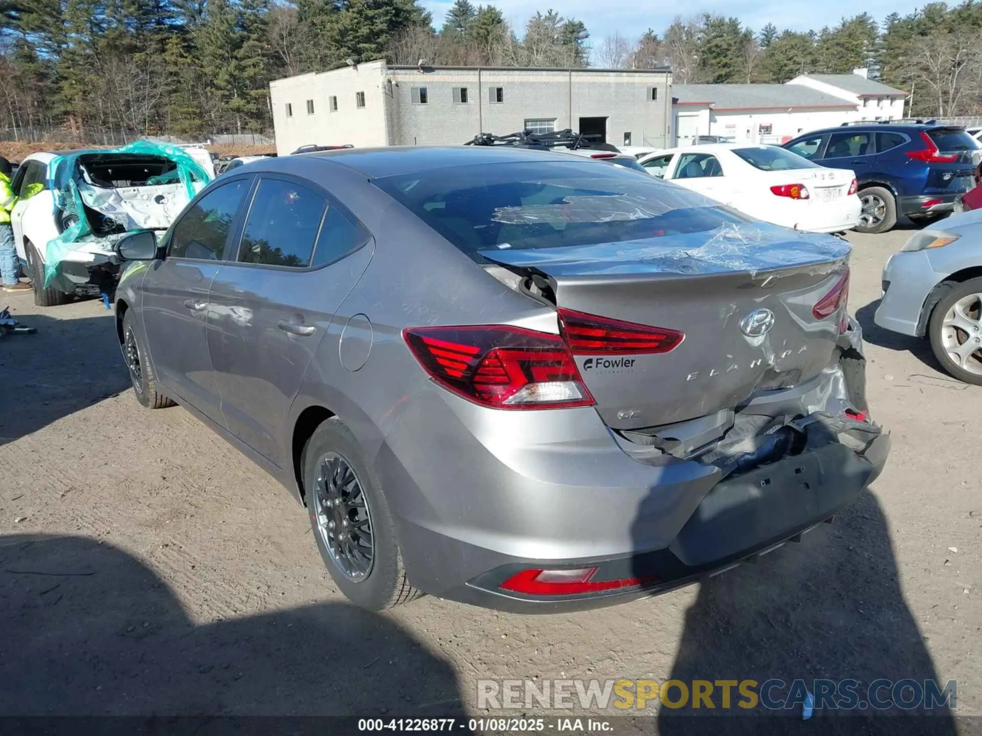 14 Photograph of a damaged car KMHD74LF4LU092744 HYUNDAI ELANTRA 2020